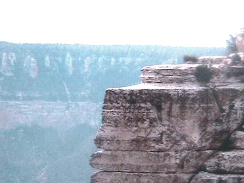 Grand Canyon Slice of Cake - Wide Angle Shot